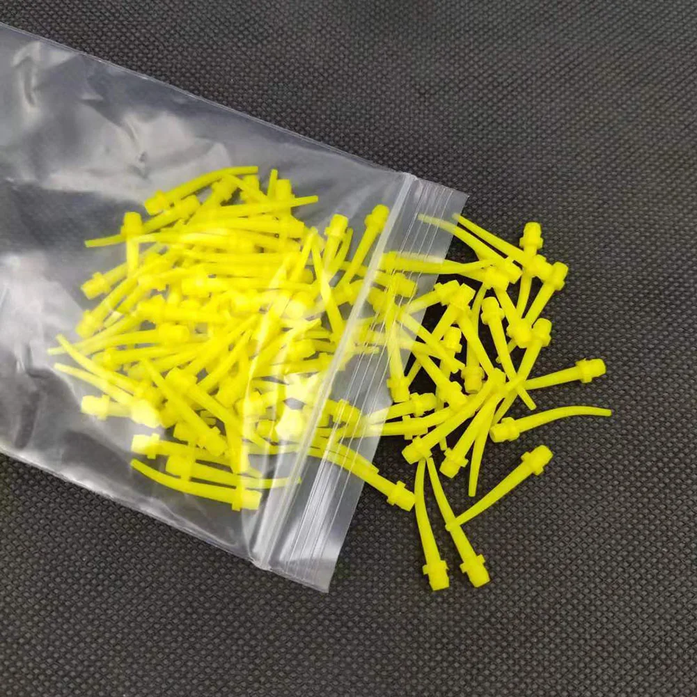 100Pcs/pack Dental Mixing Nozz - Teeth Whitening Gel Syringes avaliação e preço