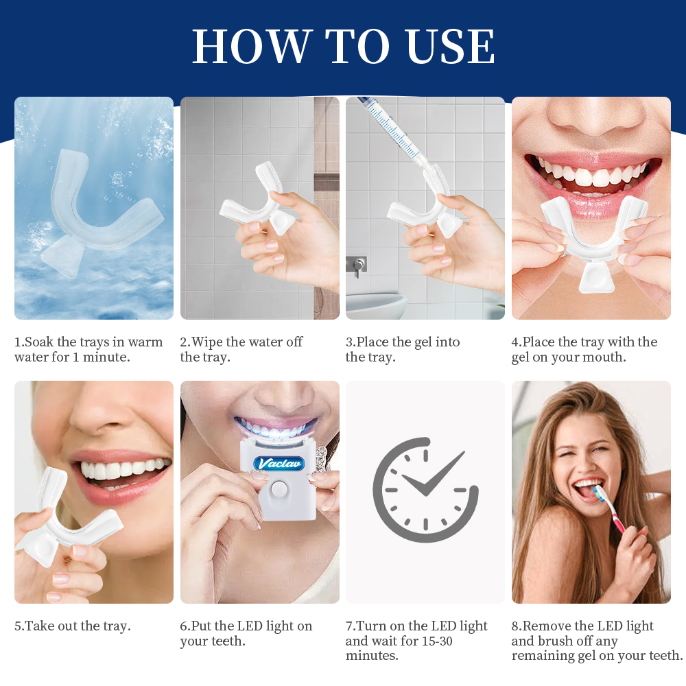 Mint Teeth Whitening Gel Syrin - Teeth Whitening Gel Syringes avaliação e preço