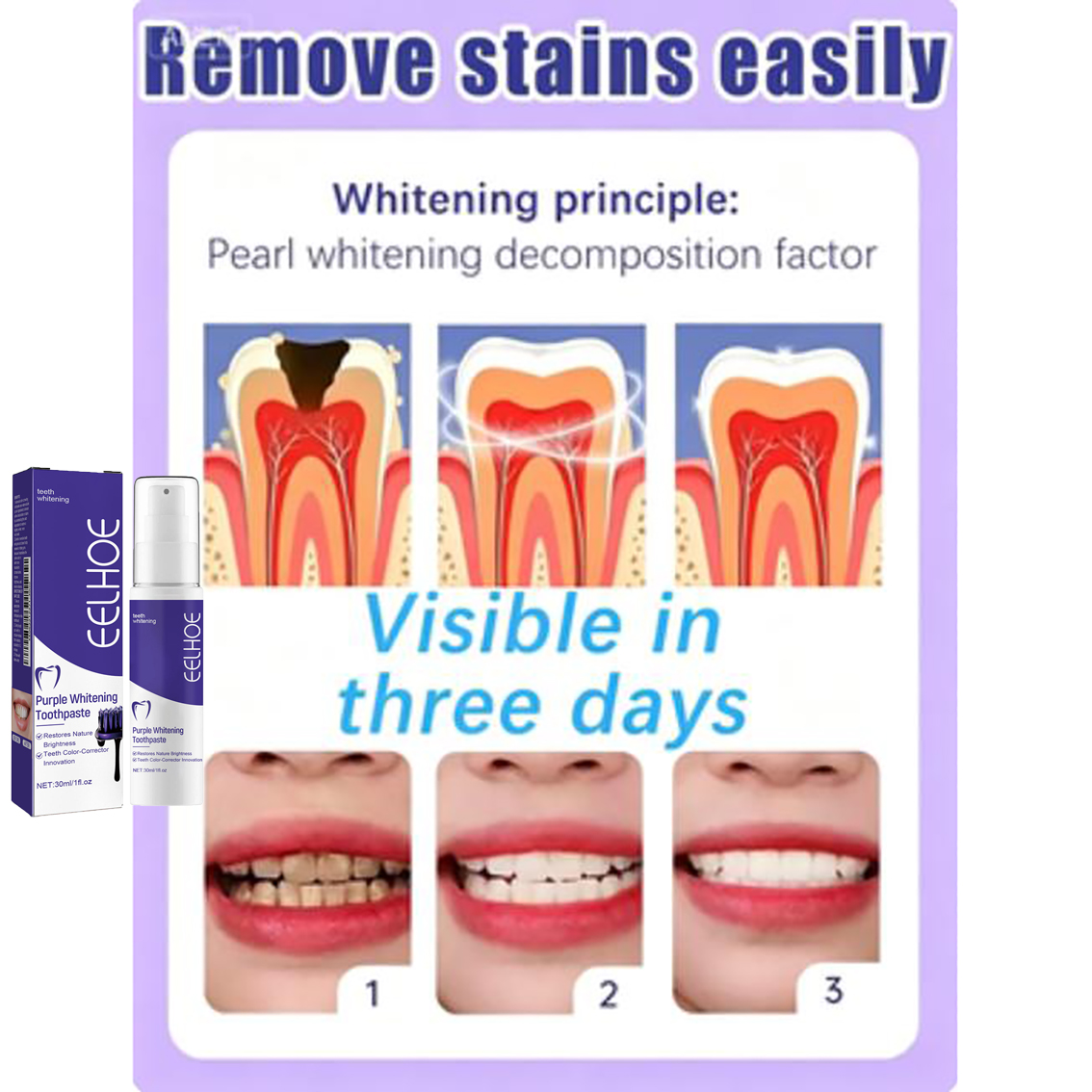 Teeth Cleansing Whitening Toot - Teeth Whitening Korea avaliação e preço