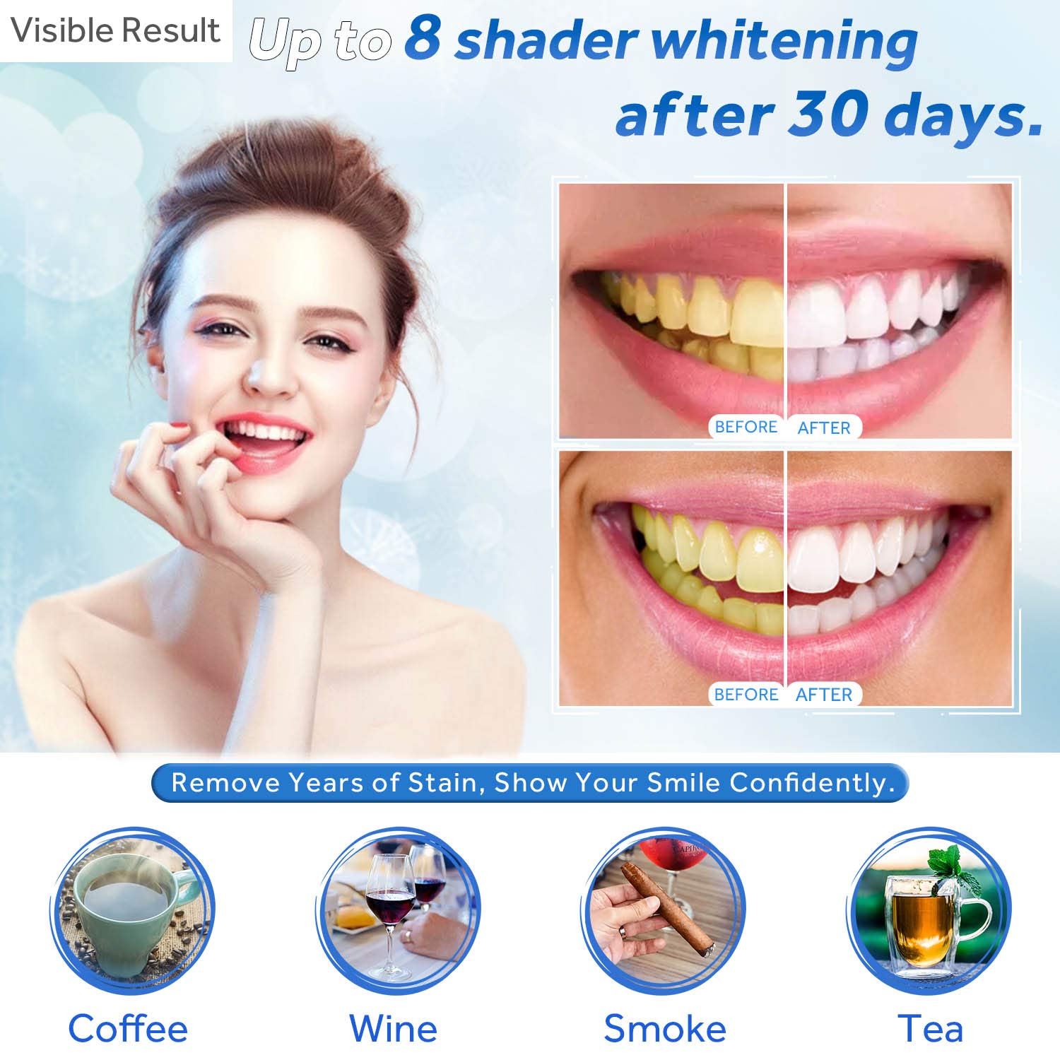 Teeth Whitening Gel Refill Syr - Teeth Whitening Gel Syringes avaliação e preço