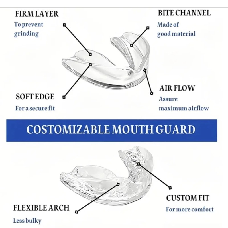 4pcs/Box Mouth Guards for Clen - Dental Guard Night avaliação e preço