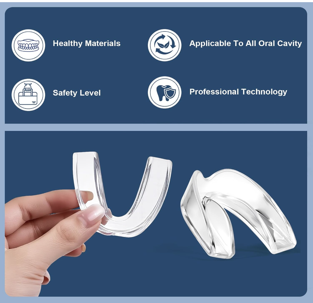 4pcs/Box Mouth Guards for Grin - Dental Guard Night avaliação e preço