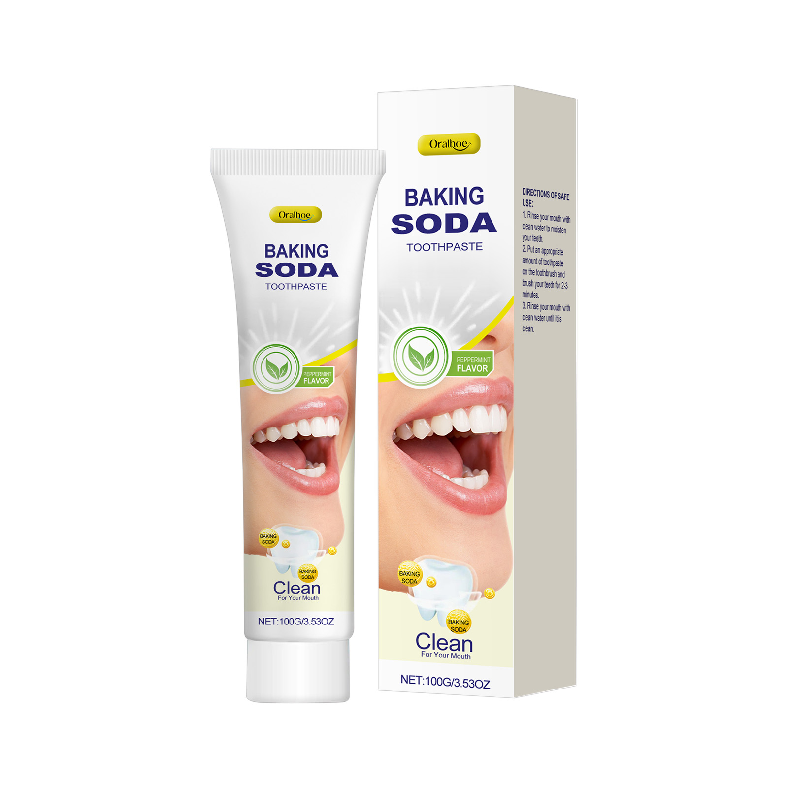 Baking Soda Toothpaste Deep Cl - Teeth Whitening With Baking Soda avaliação e preço