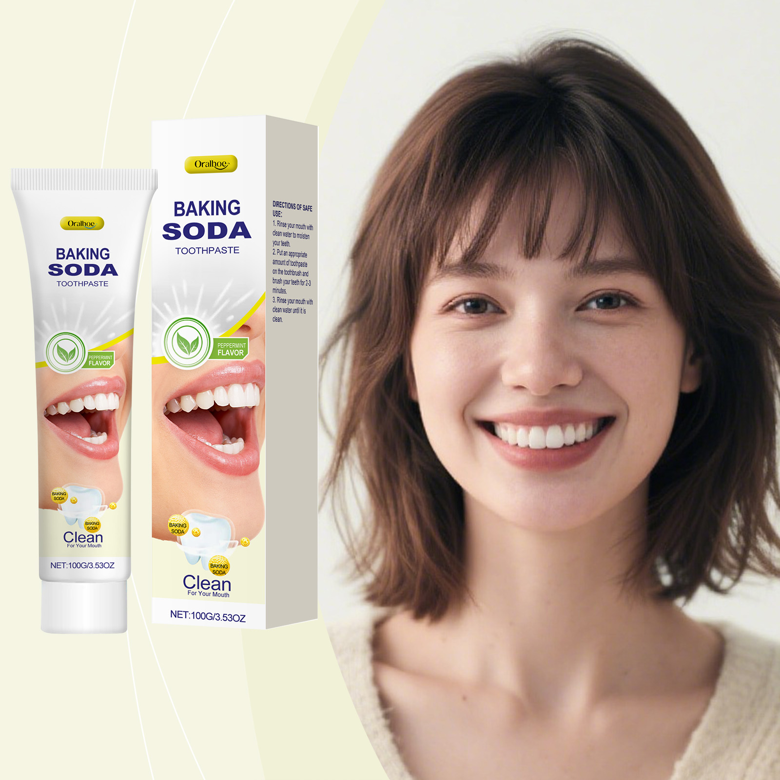 Baking Soda Toothpaste Deep Cl - Teeth Whitening With Baking Soda avaliação e preço