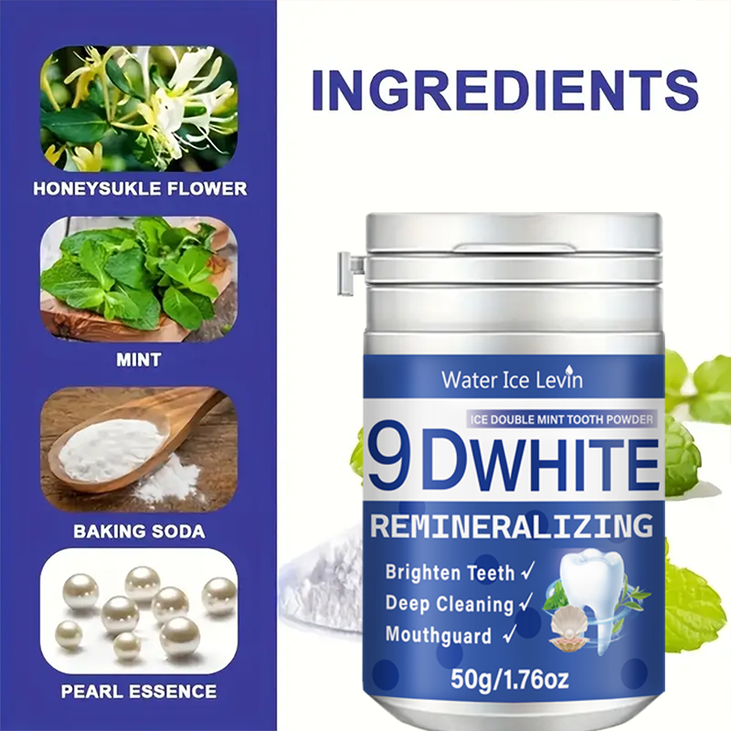 9D White Remineralizing Tooth  - Teeth Whitening With Baking Soda avaliação e preço