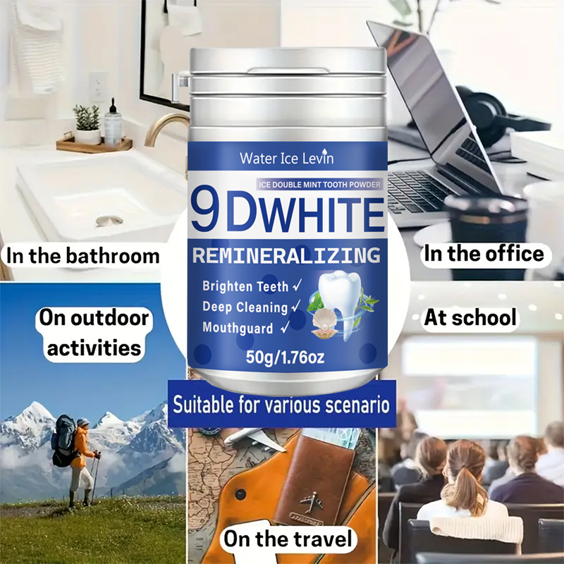 9D White Remineralizing Tooth  - Teeth Whitening With Baking Soda avaliação e preço