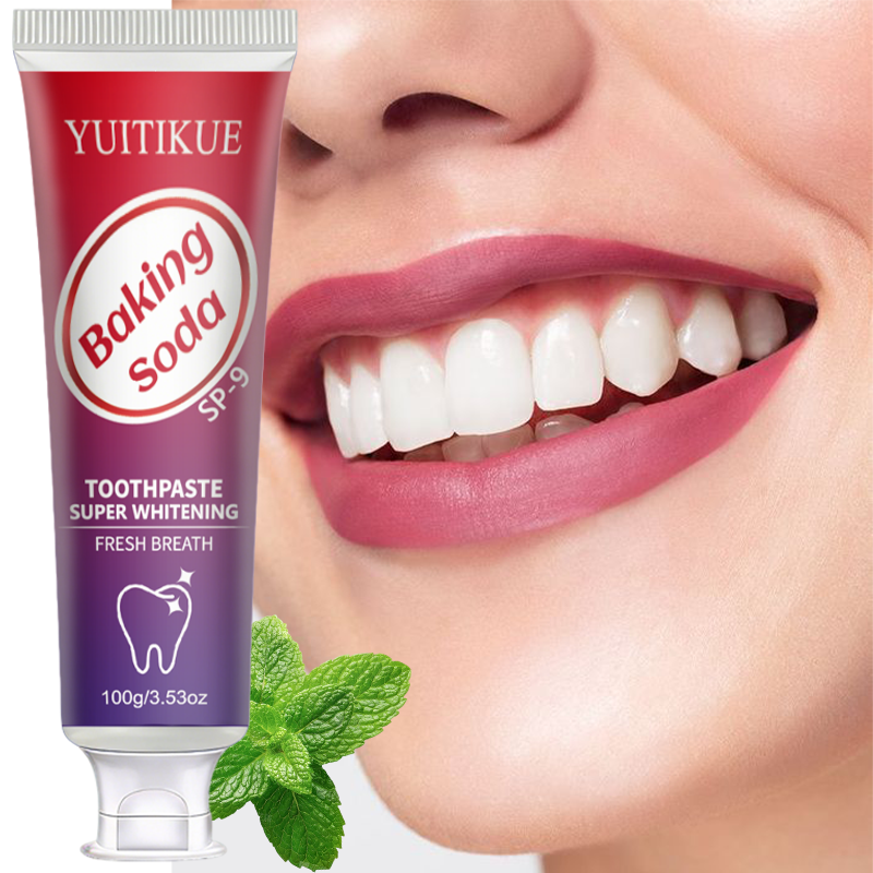 YUITIKUE Baking Soda Toothpast - Teeth Whitening With Baking Soda avaliação e preço