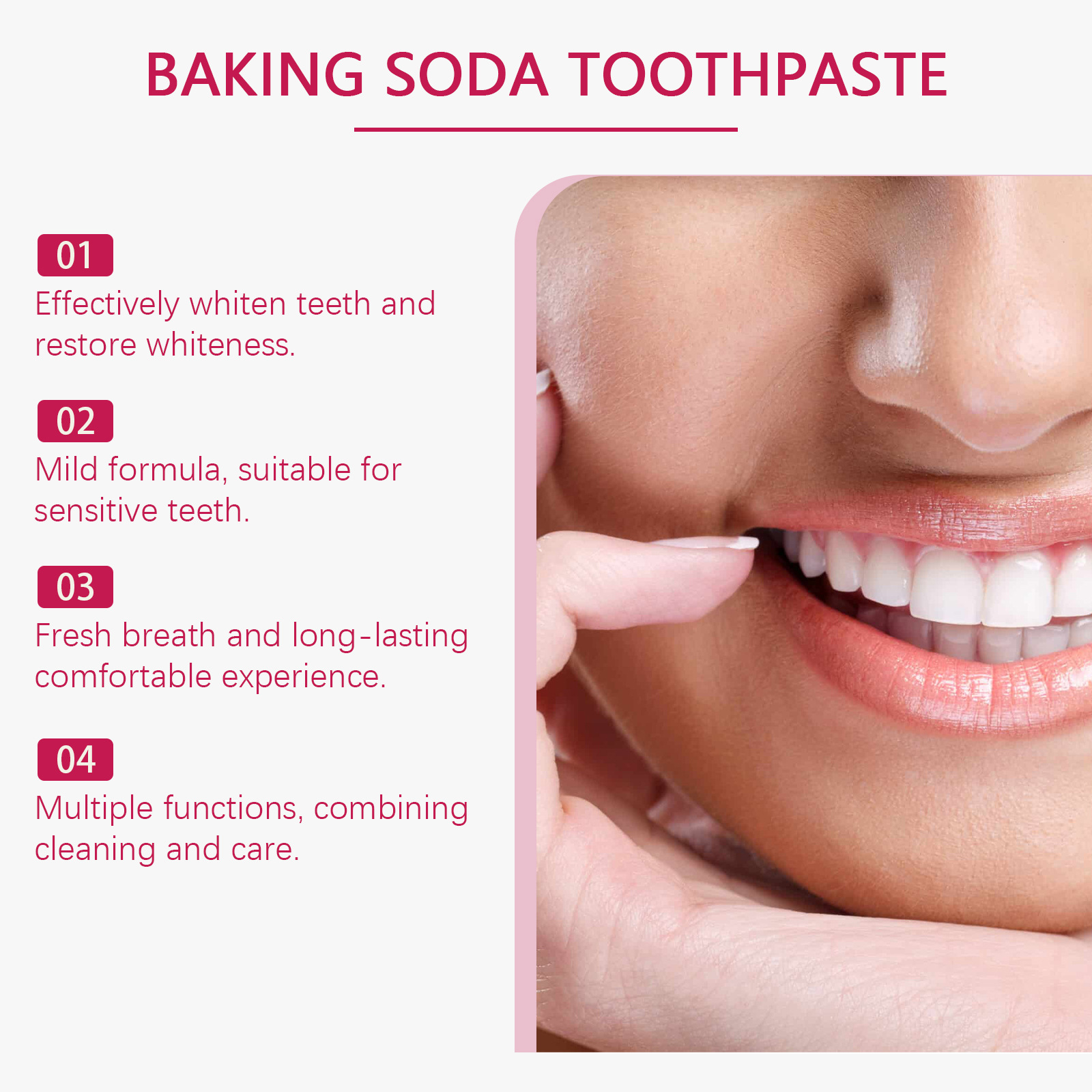 Oralhoe Baking Soda Toothpaste - Teeth Whitening With Baking Soda avaliação e preço