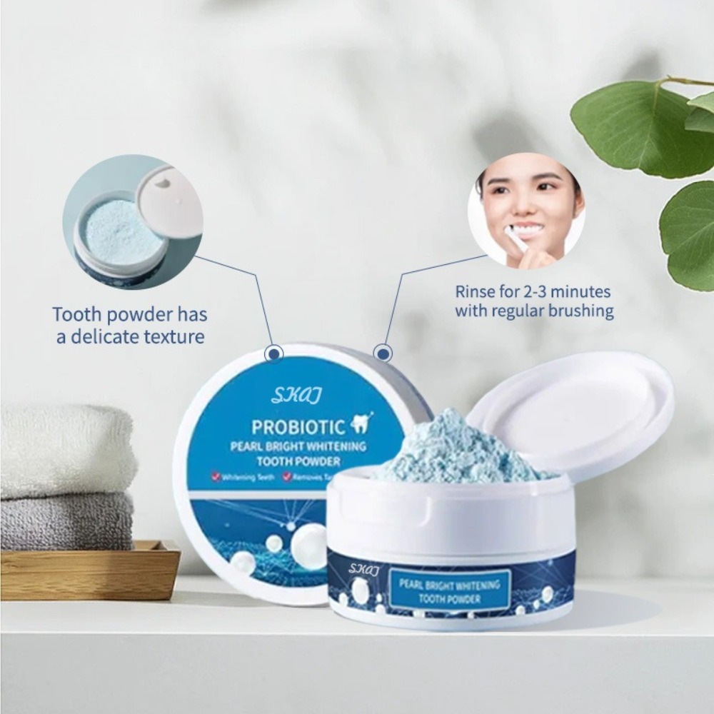 Teeth Whitening Powder Bleachi - Teeth Whitening With Baking Soda avaliação e preço