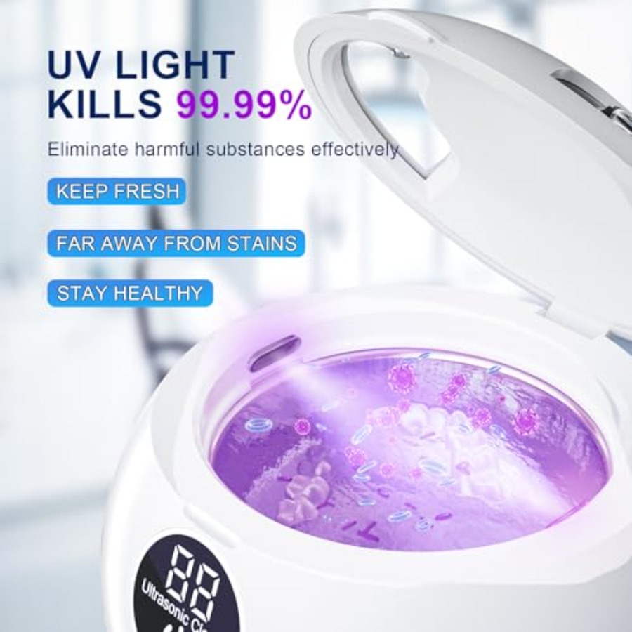 Ultrasonic Retainer Cleaner 45 - Dental Guard Night avaliação e preço