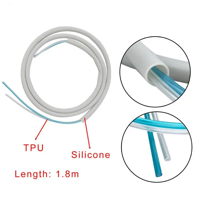 Dental 3 Way Gun Silicone Tube - Teeth Whitening Gel Syringes avaliação e preço