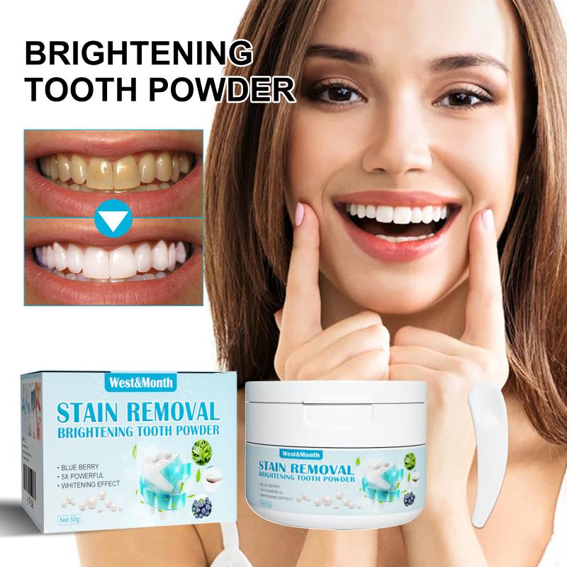 Blueberry Baking Soda Tooth Po - Teeth Whitening With Baking Soda avaliação e preço